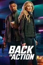 Poster film Back in Action (2025) menampilkan Cameron Diaz dan Jamie Foxx sebagai mata-mata elite yang kembali beraksi setelah 15 tahun pensiun.